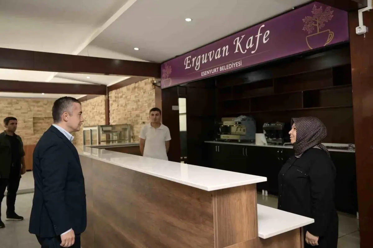 Esenyurt’ta Erguvan Kafe Yakında Hizmete Açılacak