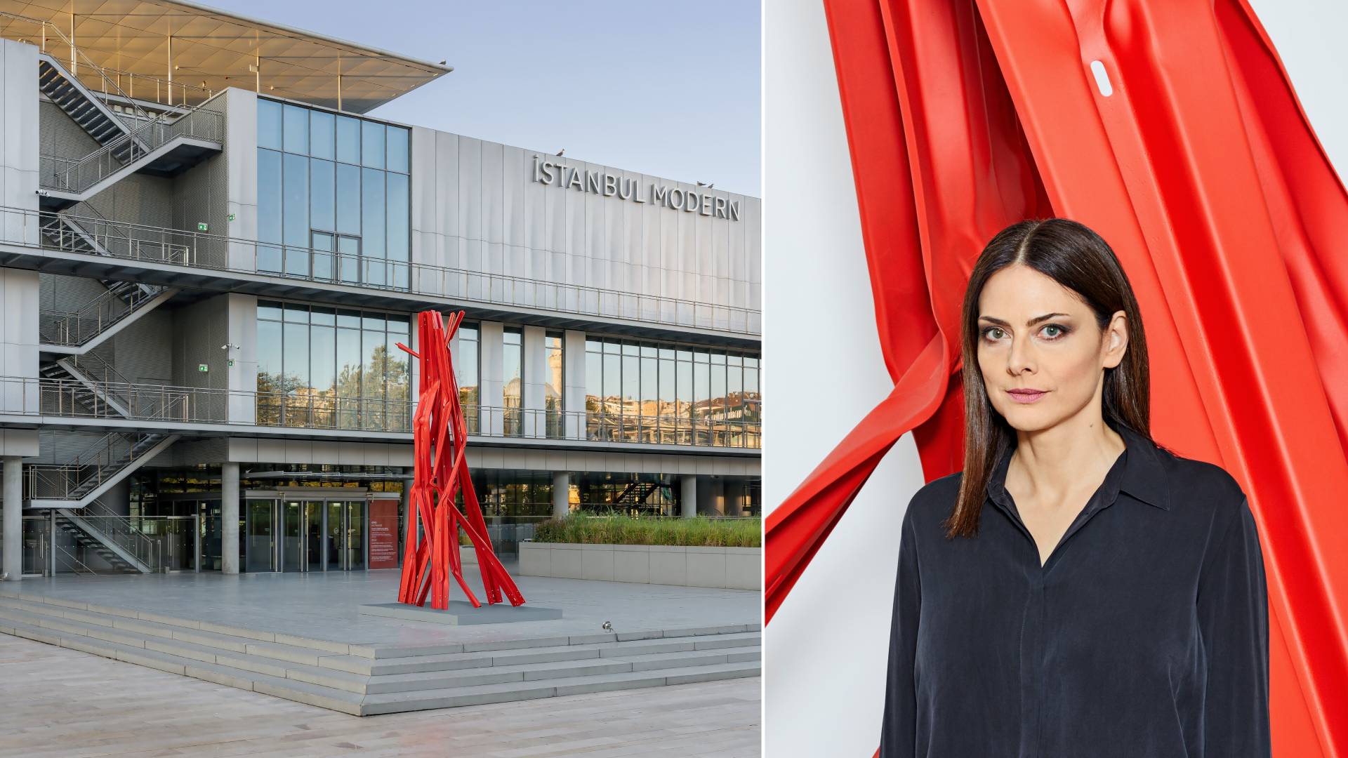 bettina pousttchinin dikey otoyollar heykeli istanbul modernde sanatseverlerle bulustu 5lVYNfBU