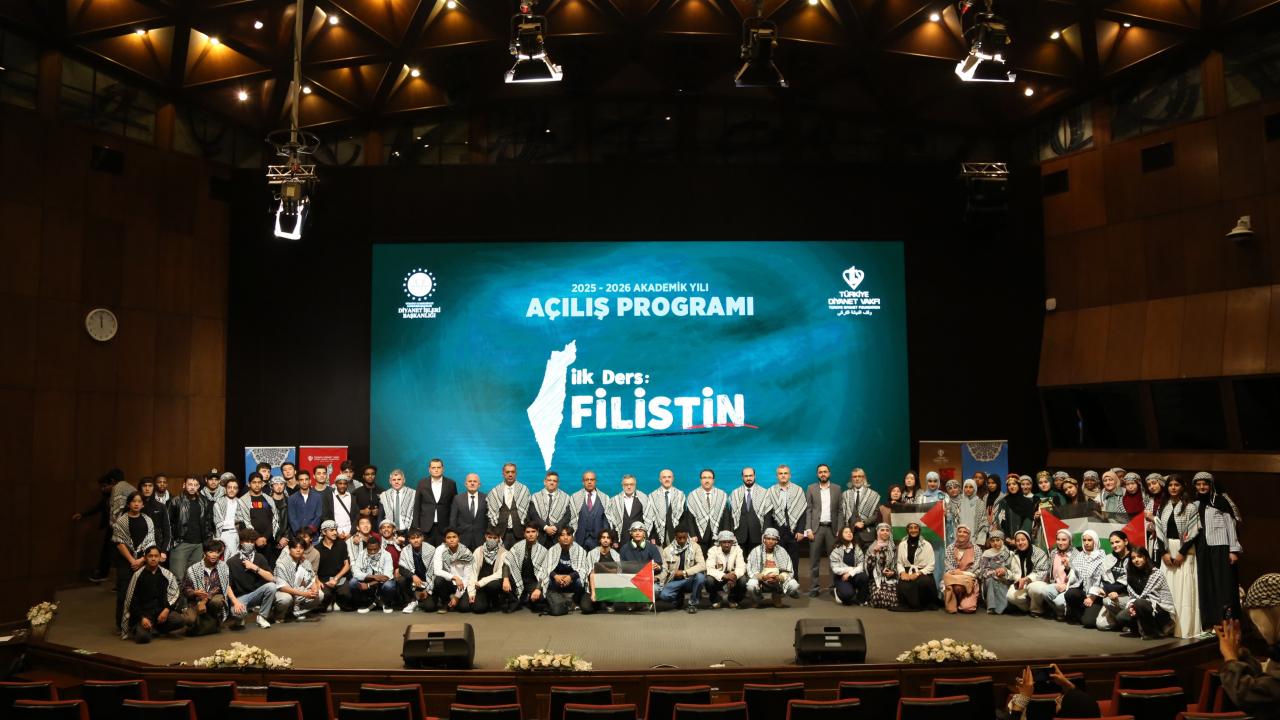 turkiye diyanet vakfindan ilk ders filistin konferansi B3hUgEA4