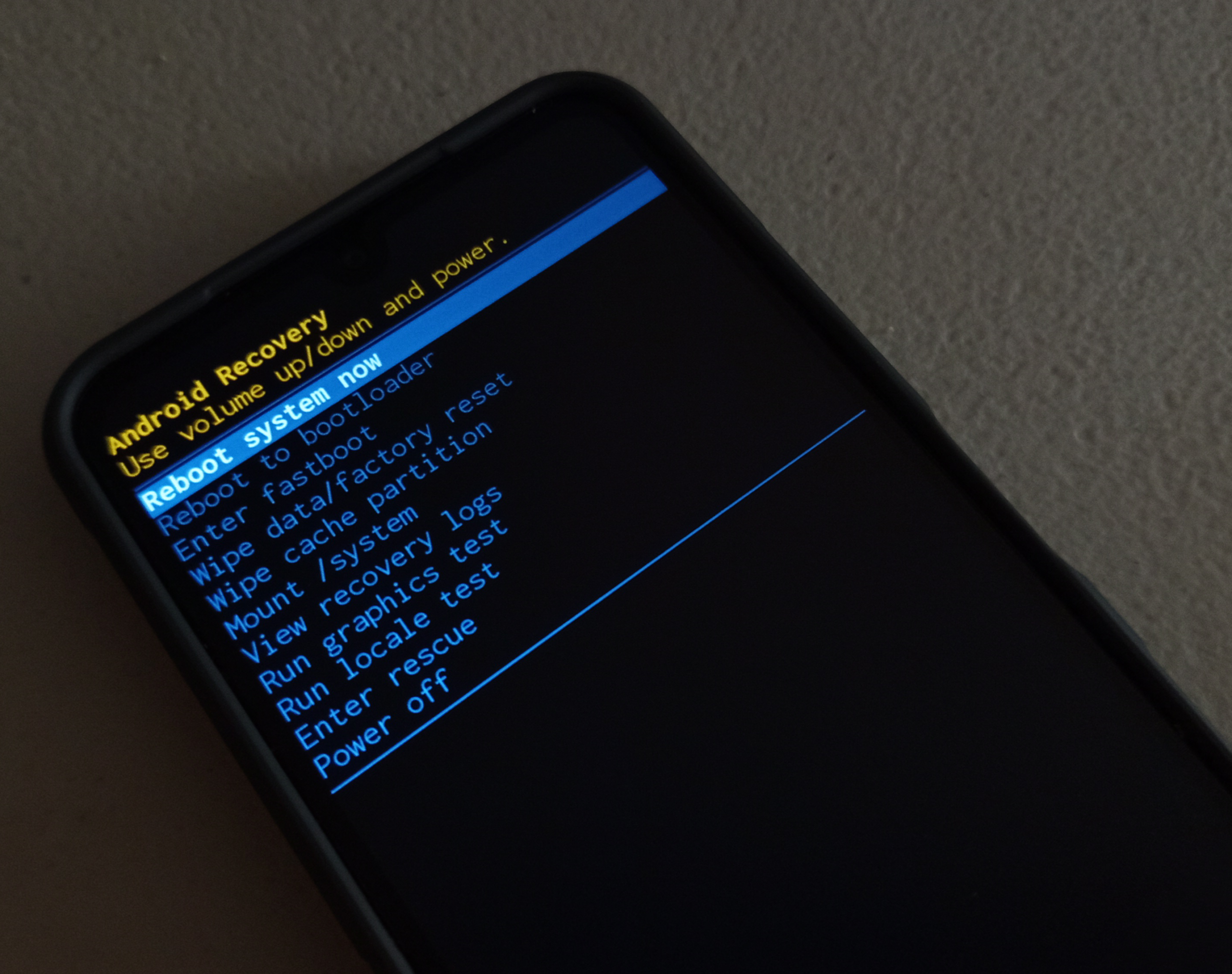 Android Recovery Mode, Android Kurtarma Modu, Wipe data, Wipe cache partition, Telefona format atma, Samsung Recovery Mode