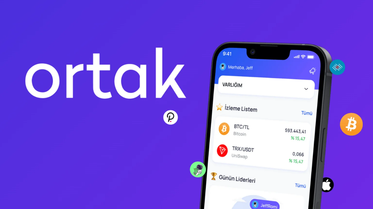 ortak, Borsa İstanbul ve günlük getiri özellikleri ekledi