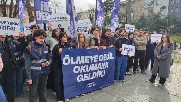 İstanbul’da Öğrenci Eylemi: “Yusuf Tekin Ne Kadar Daha Can Alacak?”