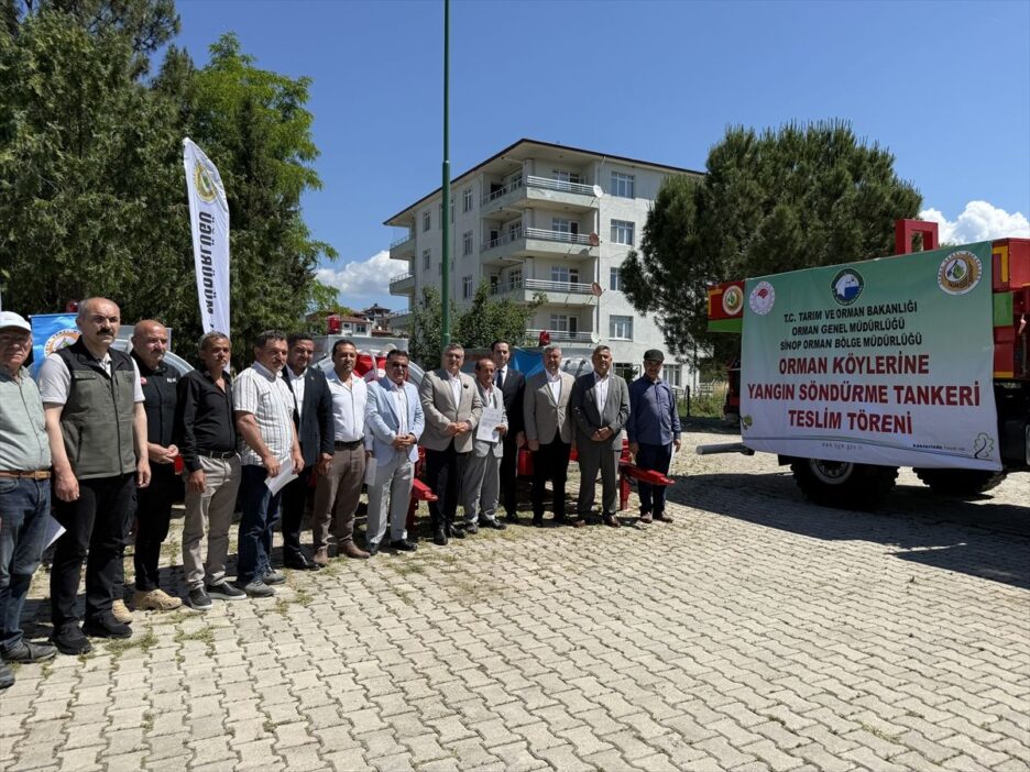 Durağan’da Orman Yangınlarıyla Mücadele İçin Su Tankeri Tahsisi